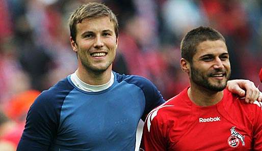 Michael Rensing (l.) ist gegen den VfL Wolfsburg dabei, Youssef Mohamad muss passen