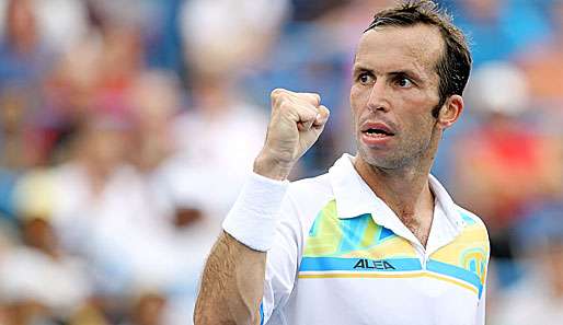 Nach Final-Sieg über Gael Monfils: Radek Stepanek freut sich über den Titel in Washington