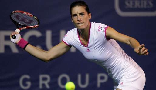 Andrea Petkovic hat gegen die Ungarin Greta Arn keine  Mühe gehabt