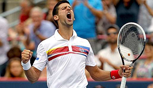 Novak Djokovic stellte mit seinem fünften Masters-Sieg 2011 in Montreal einen neuen Rekord auf