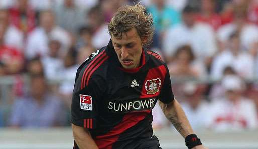 Stefan Kießling erzielte den 1:0-Führungstreffer von Bayer Leverkusen gegen den VfB Stuttgart