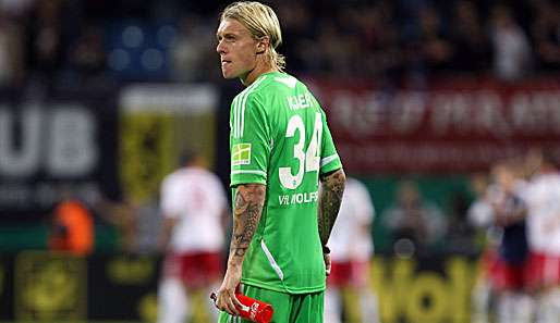 Wolfsburgs Innenverteidiger Simon Kjaer steht vor einem Wechsel zum AS Rom