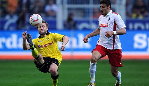 Der Dortmunder Jakub Blasczykowski (l.) wird für Polen gegen Deutschland spielen