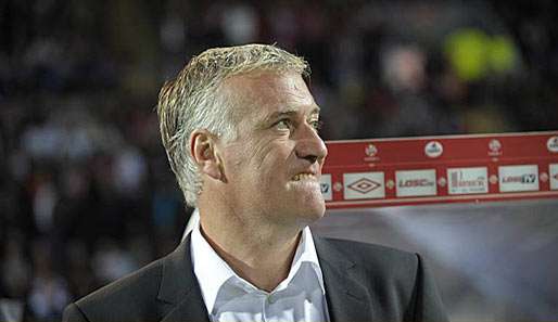 Trainer Didier Deschamps wartet mit Olympique Marseille noch auf den ersten Saisonsieg