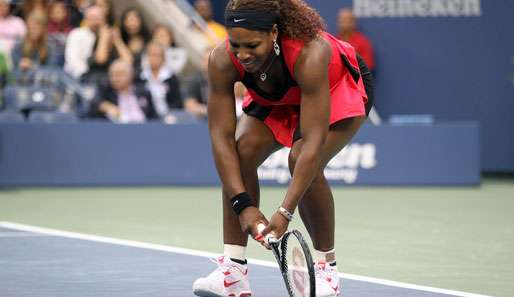 Serena Williams wurde für ihren Ausraster mit einer Geldstrafe belegt