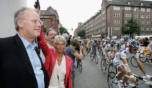 Rudolf Scharping haben die Goldmedaillen von Arndt und Martin  in Euphorie versetzt