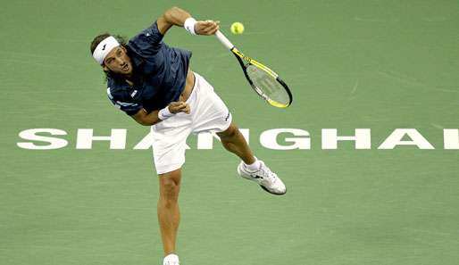 David Ferrer liegt zurzeit in der ATP-Weltrangliste auf Platz fünf 