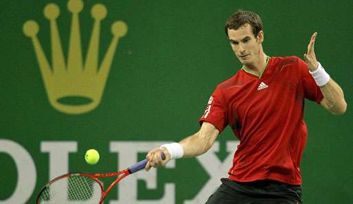 Andy Murray ist in das Finale des ATP-Masters von Shanghai eingezogen 