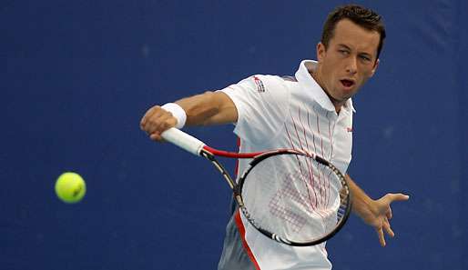 Davis-Cup-Spieler Philipp Kohlschreiber hat beim ATP-Turnier in Moskau das Achtelfinale erreicht
