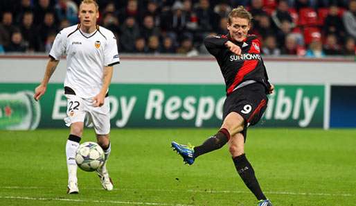 Andre Schürrle und Bayer 04 Leverkusen haben gute Aussichten auf das Achtelfinale 