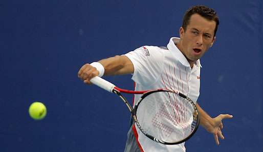 Philipp Kohlschreiber hat beim ATP-Turnier in Moskau das Viertelfinale erreicht