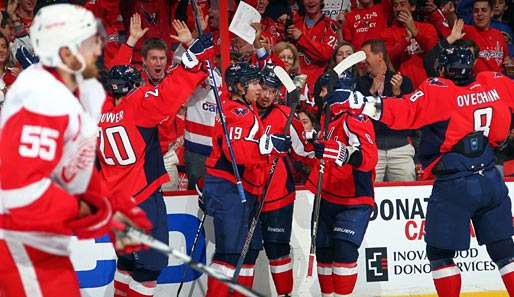 Die Capitals sind nach dem Sieg gegen Detroit das letzte ungeschlagene Team