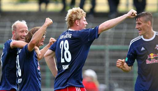 Red Bull Leipzig konnte in der ersten Runde den Felix Magaths VfL Wolfsburg aus dem Pokal kegeln