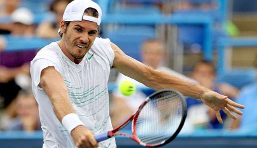 Tommy Haas kämpfte sich gegen Juan Ignacio Chela ins Achtelfinale