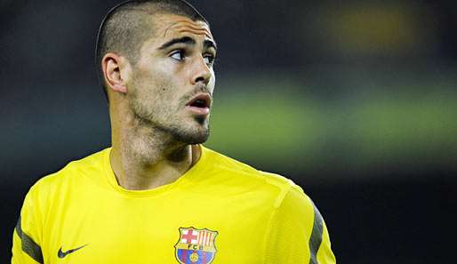 Barca-Keeper Victor Valdes ist wettbewerbsübergreifend seit fast 800 Minuten ohne Gegentor