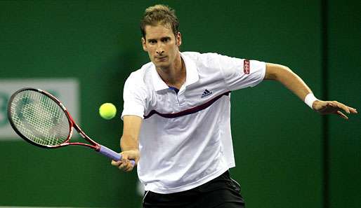 Florian Mayer stehe beim ATP-Turnier in Basel im Achtelfinale