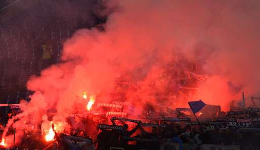 Bei Pyrotechnik-Einsatz in Rom kam es zu schweren Verletzungen