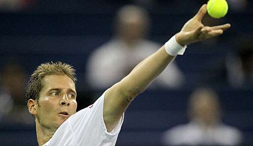 Florian Mayer hatte im Viertelfinale von Basel keine Chance gegen Stanislas Wawrinka