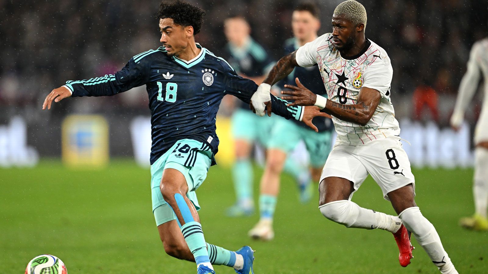 Nathaniel Brown im Spiel gegen Ghana