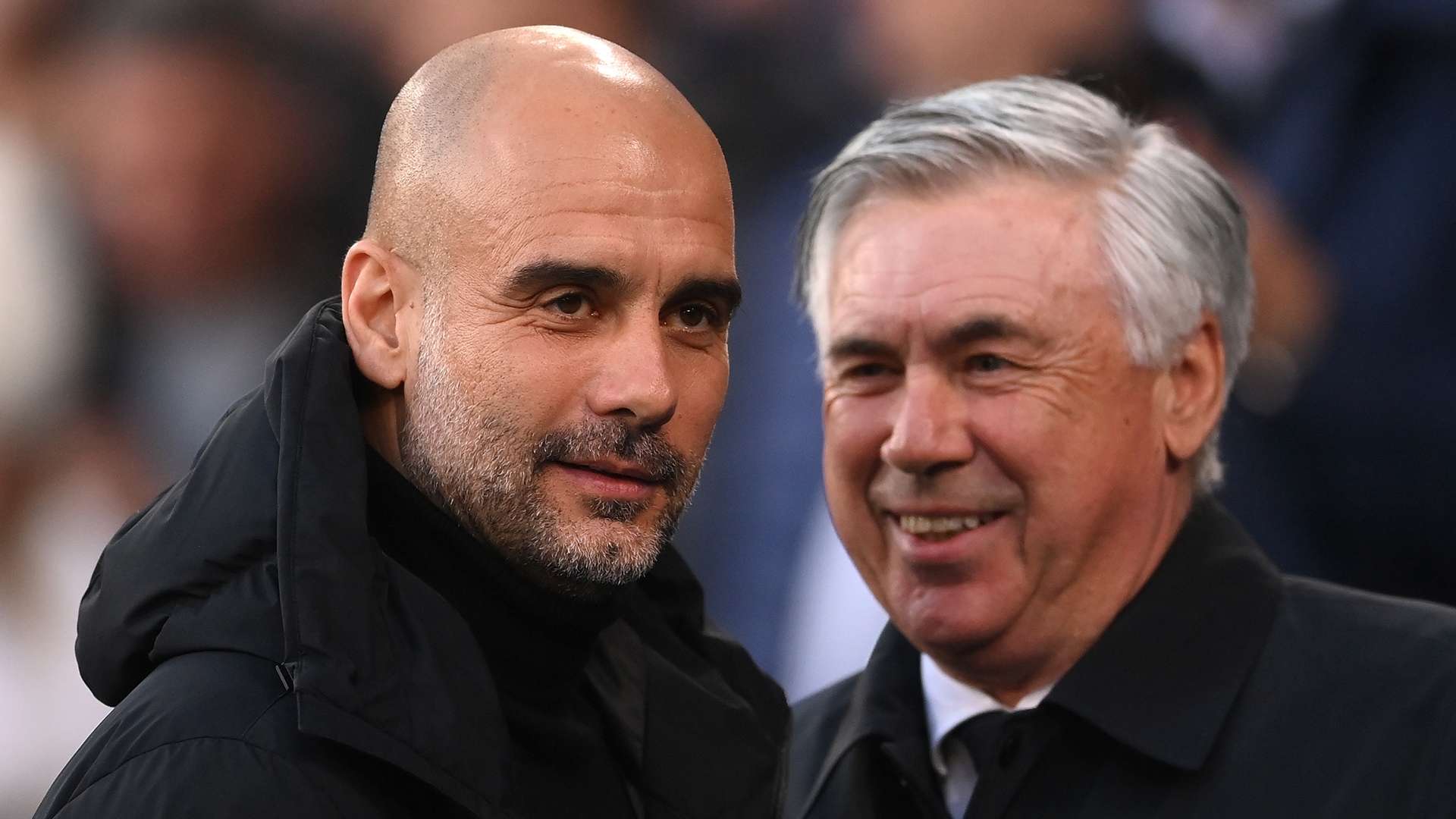 Pep Guardiola Carlo Ancelotti 2022-23 Champions League