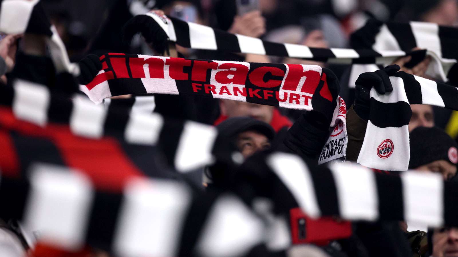 Eintracht Frankfurt Fans Schal