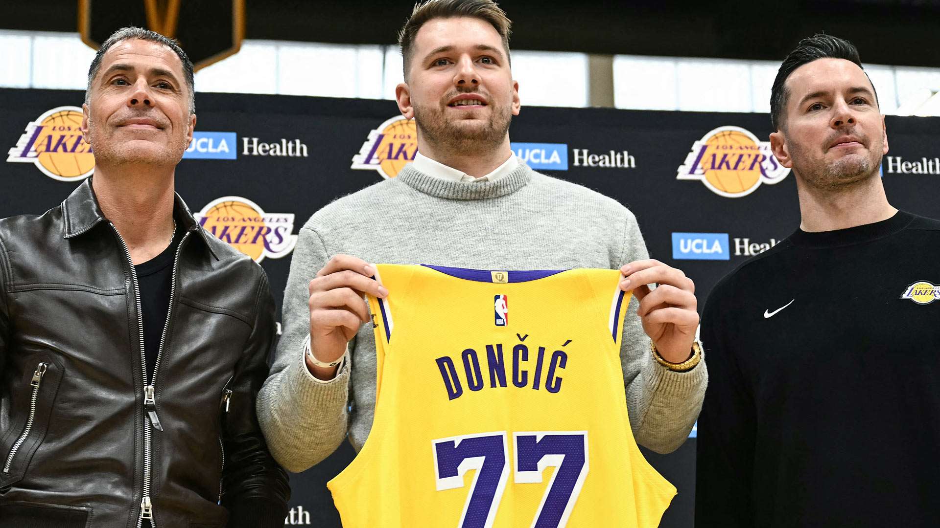 luka doncic presentation lakers 2025