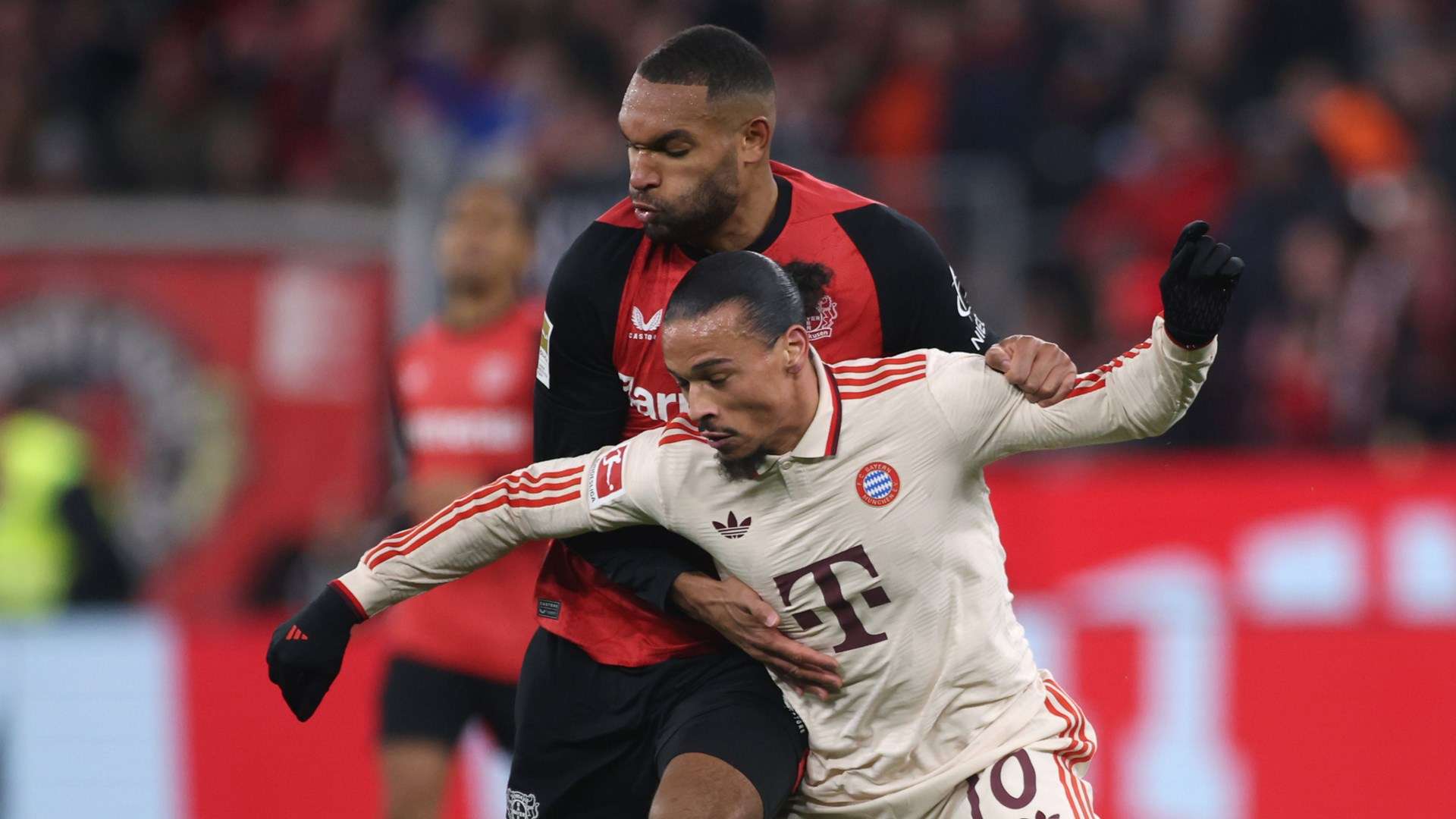 Jonathan Tah Leroy Sane Bayer Leverkusen FC Bayern 2025