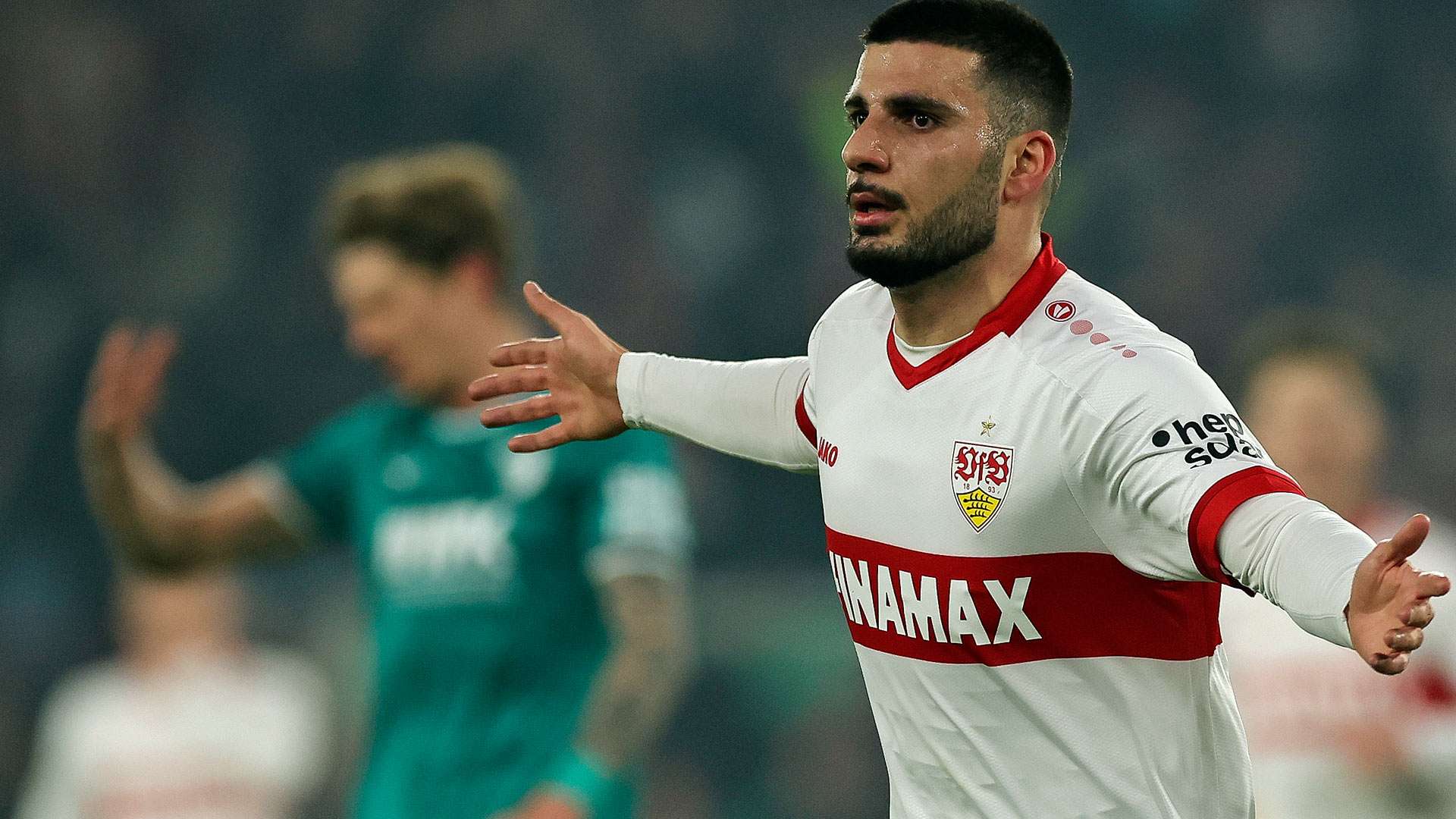 deniz undav stuttgart augsburg dfb pokal 2025