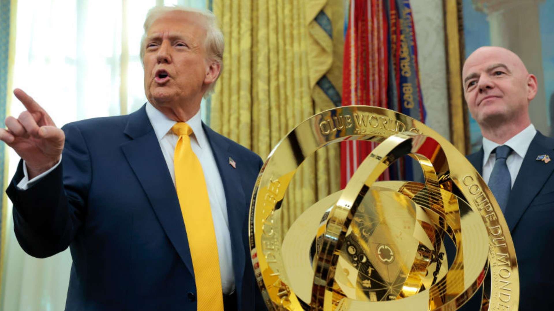 Donald Trump Gianni Infantino