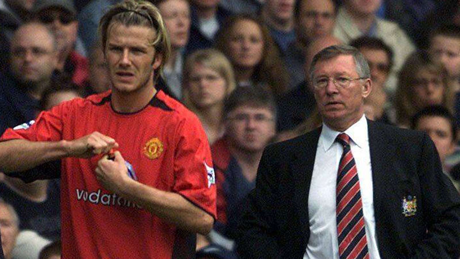 David Beckham & Alex Ferguson