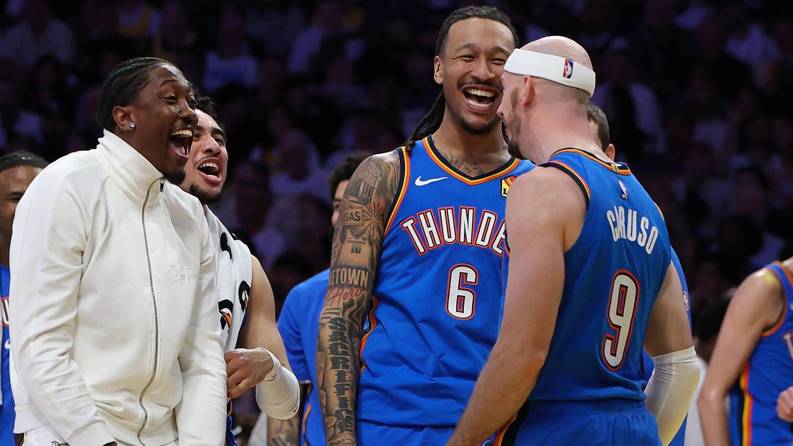 Derart absurde Zahlen gab es zuletzt von Stephen Curry: Oklahoma Citys heimlicher MVP in den NBA-Playoffs gegen die Spurs spielt die Serie seines Lebens