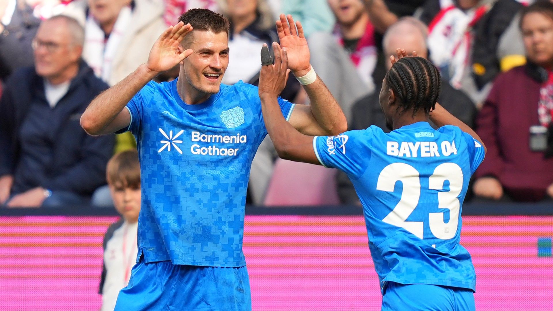 Doppelpack Patrik Schick: Leverkusen gewinnt Derby in Köln