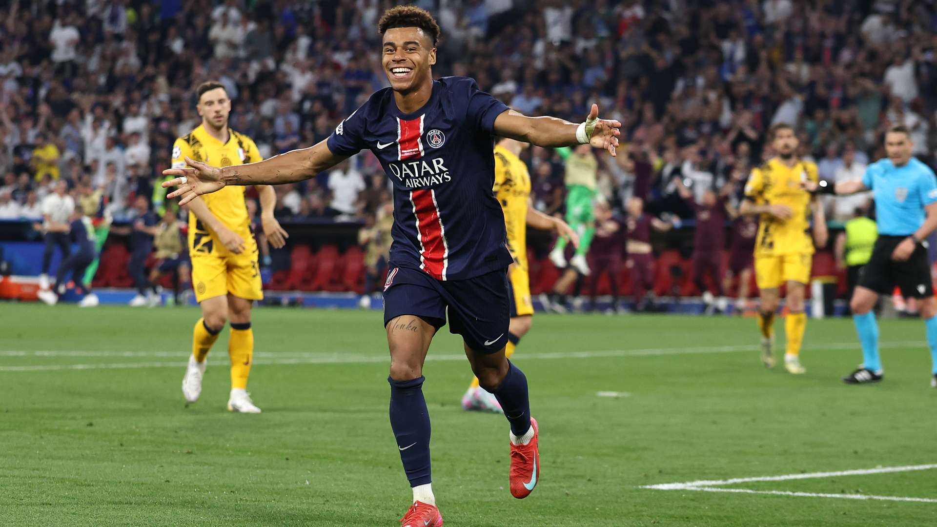 Doue PSG Inter 2-1