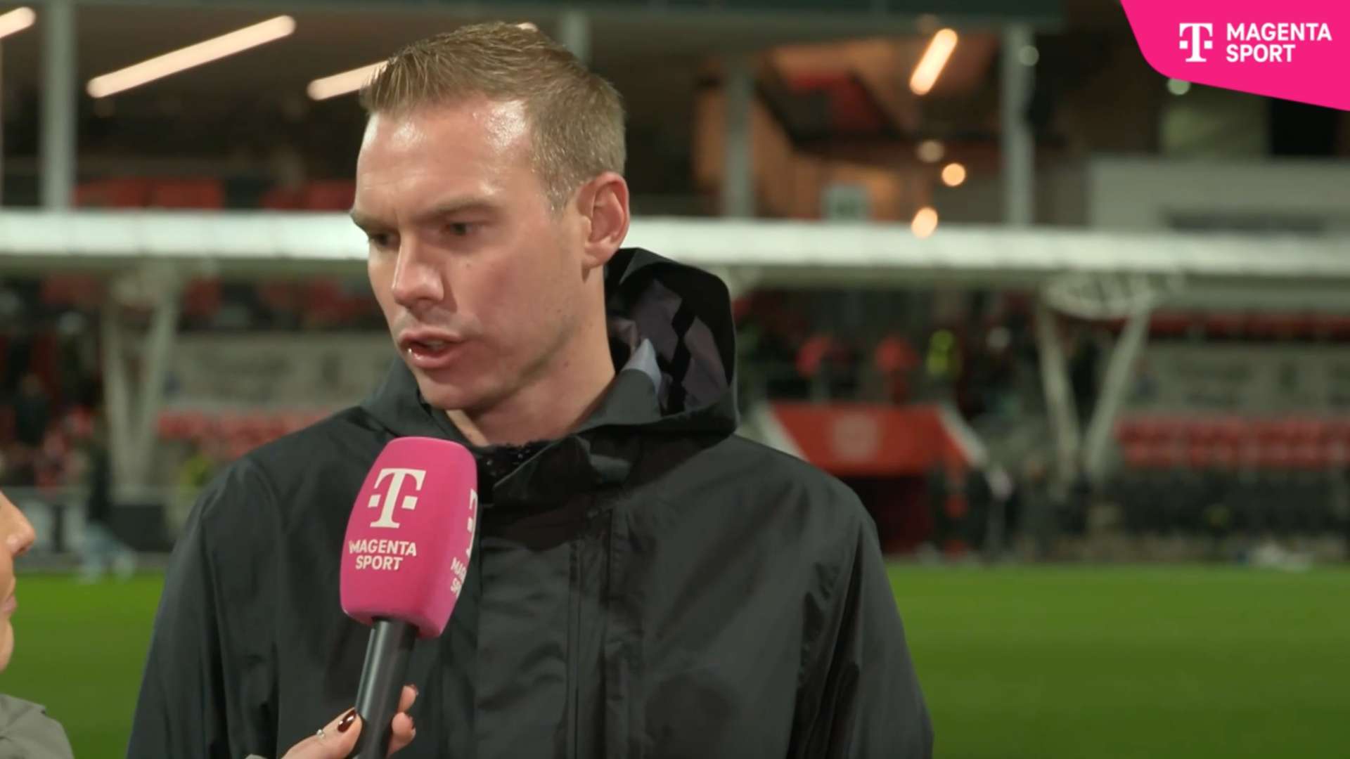 Tommy Stroot im Interview nach der Niederlage