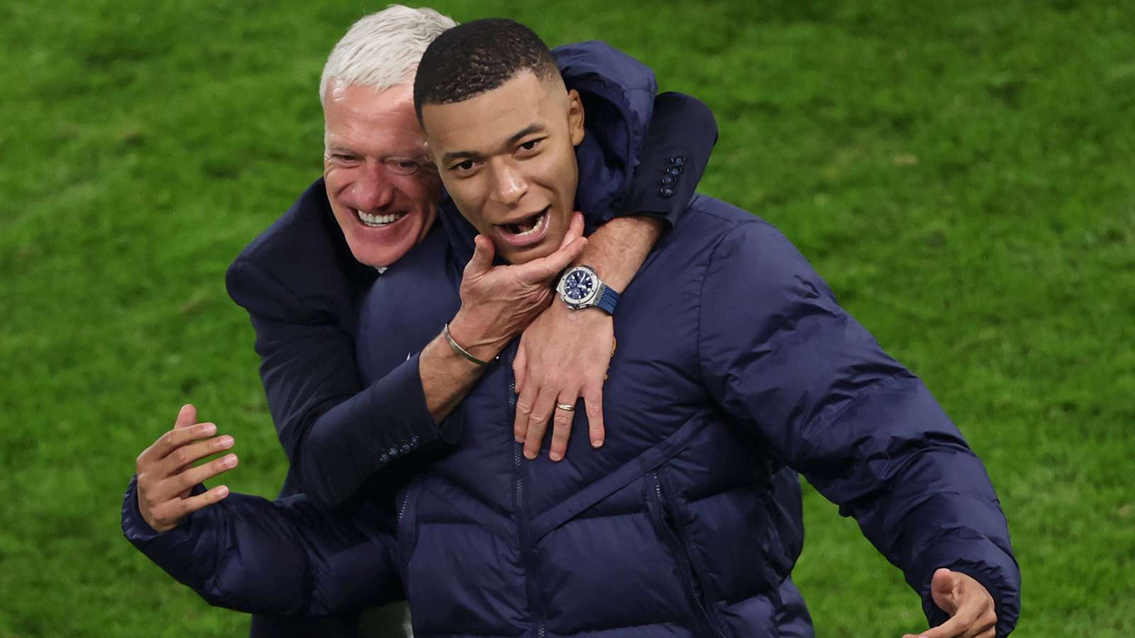 Kylian Mbappé, Didier Deschamps