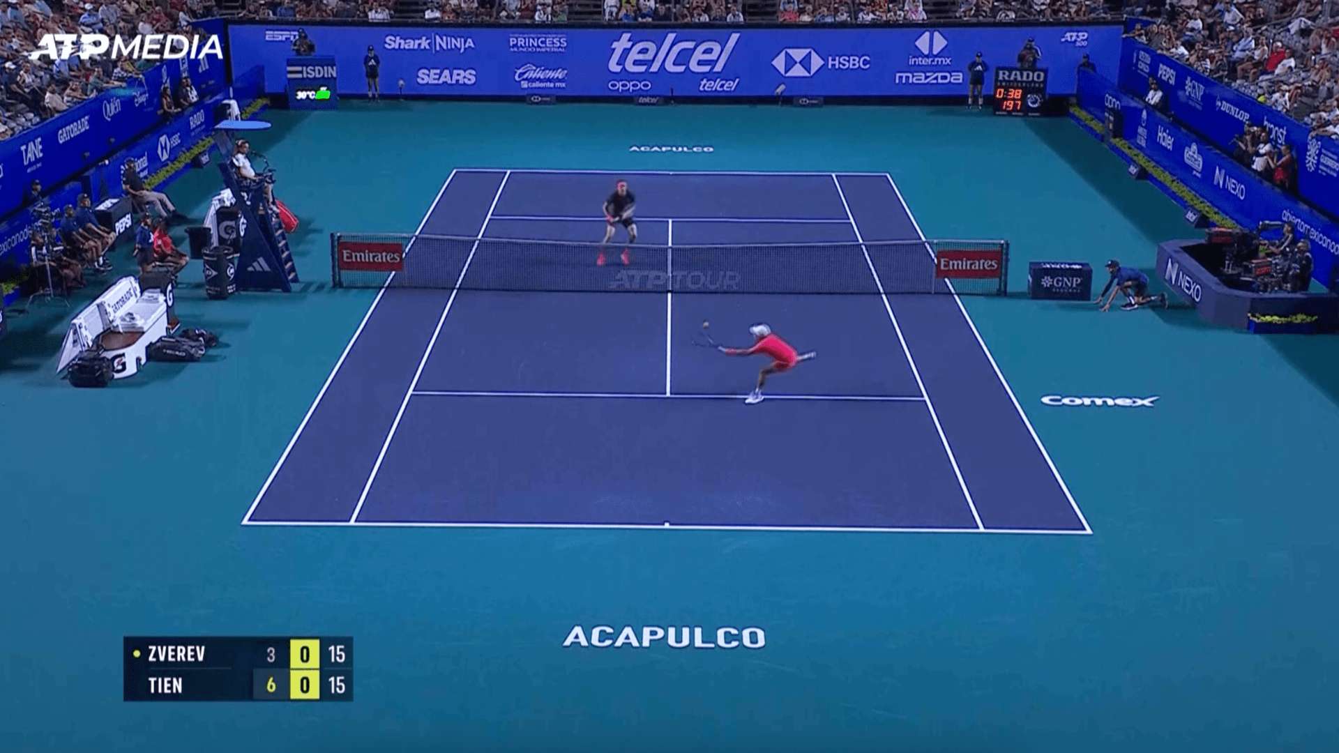 Alexander Zverev vs Learner Tien