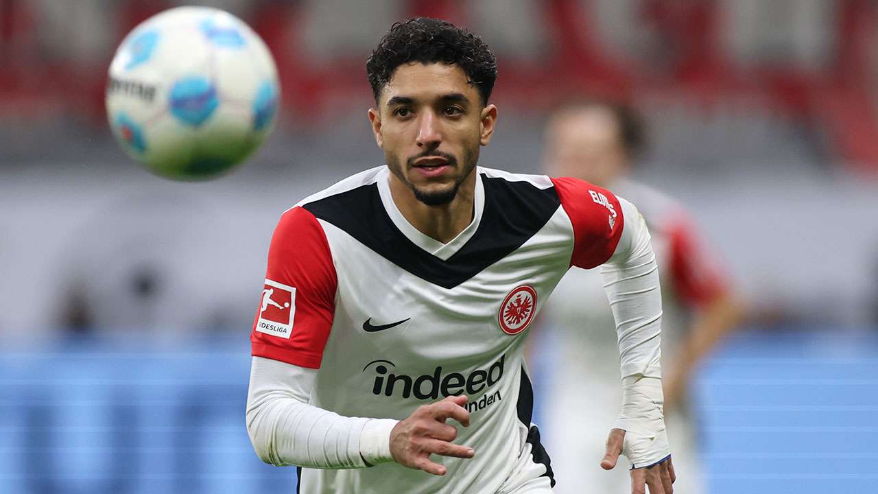 Omar Marmoush von Eintracht Frankfurt.