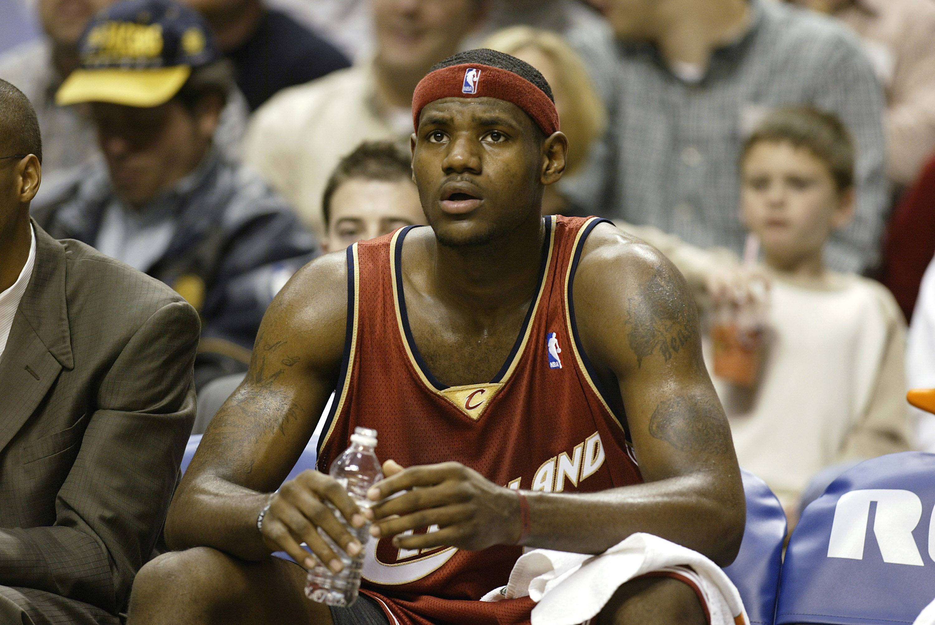 LeBron James of the Cleveland cavaliers