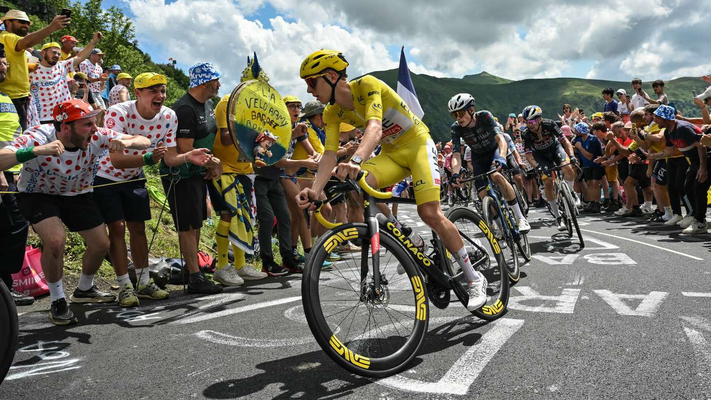 Tour de France 2024 Slovenian rider Tadej Pogacar