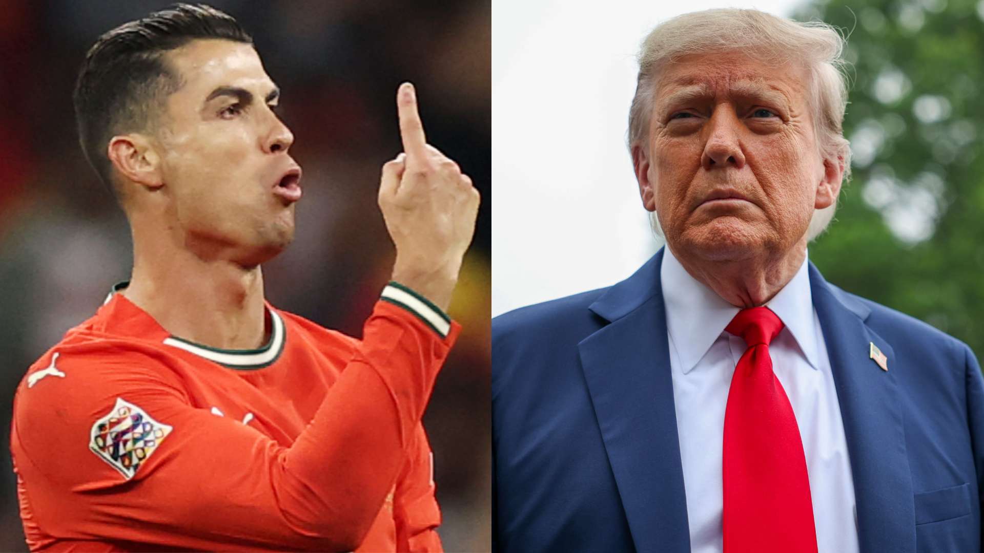 Cristiano Ronaldo Donald Trump