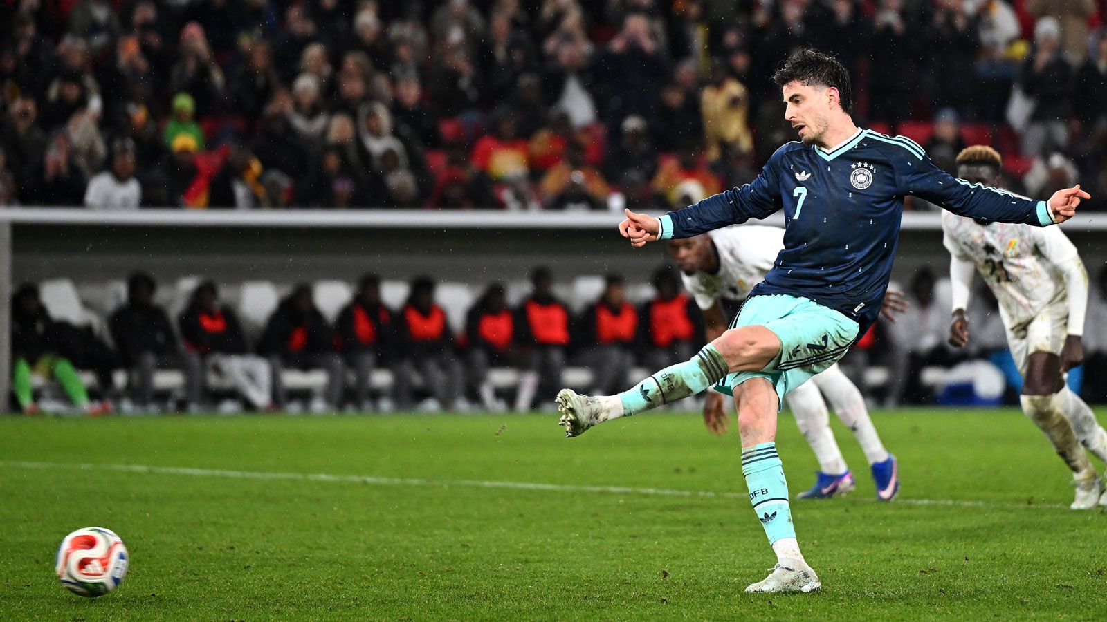 Kai Havertz erzielt ein Tor gegen Ghana