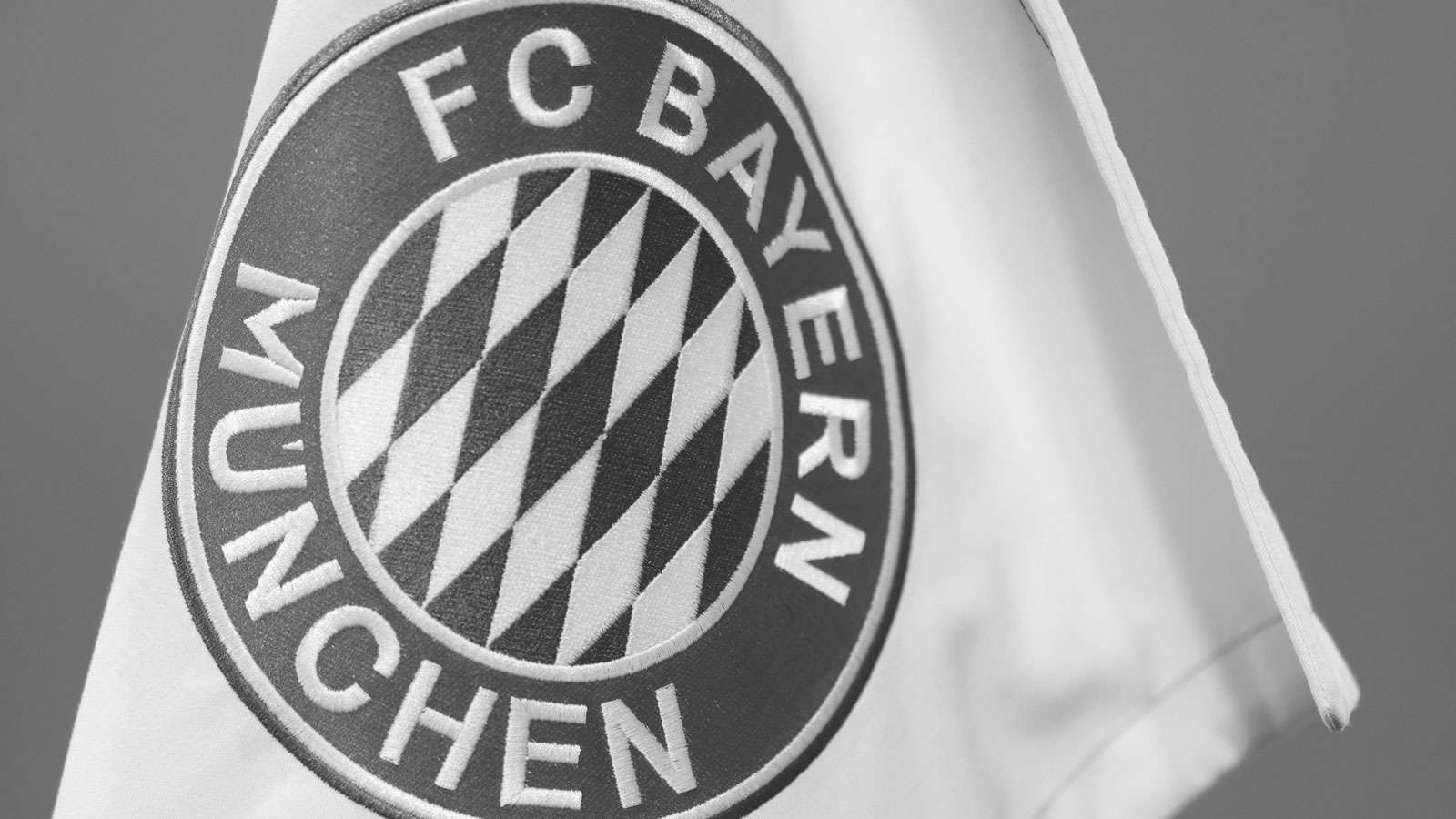 FC Bayern schwarz-weiß