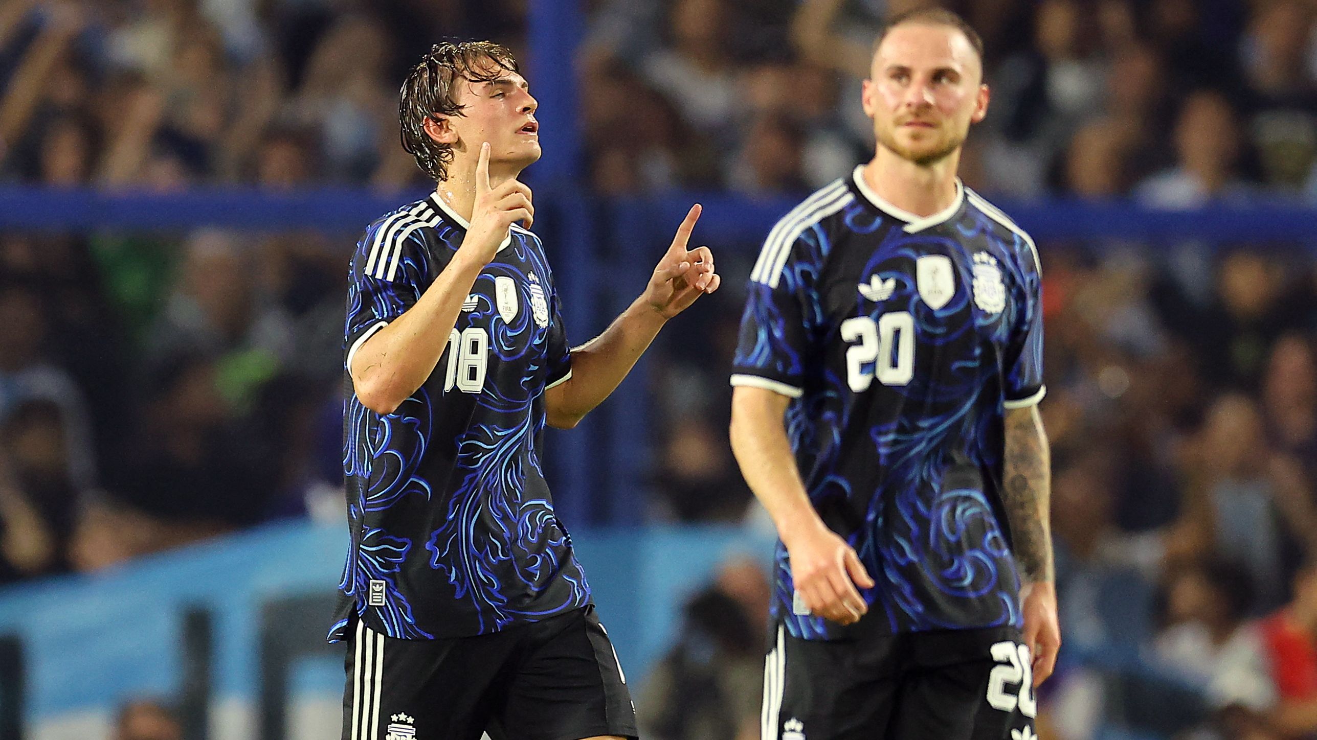 Nico Paz wird von Lionel Messi geadelt: 