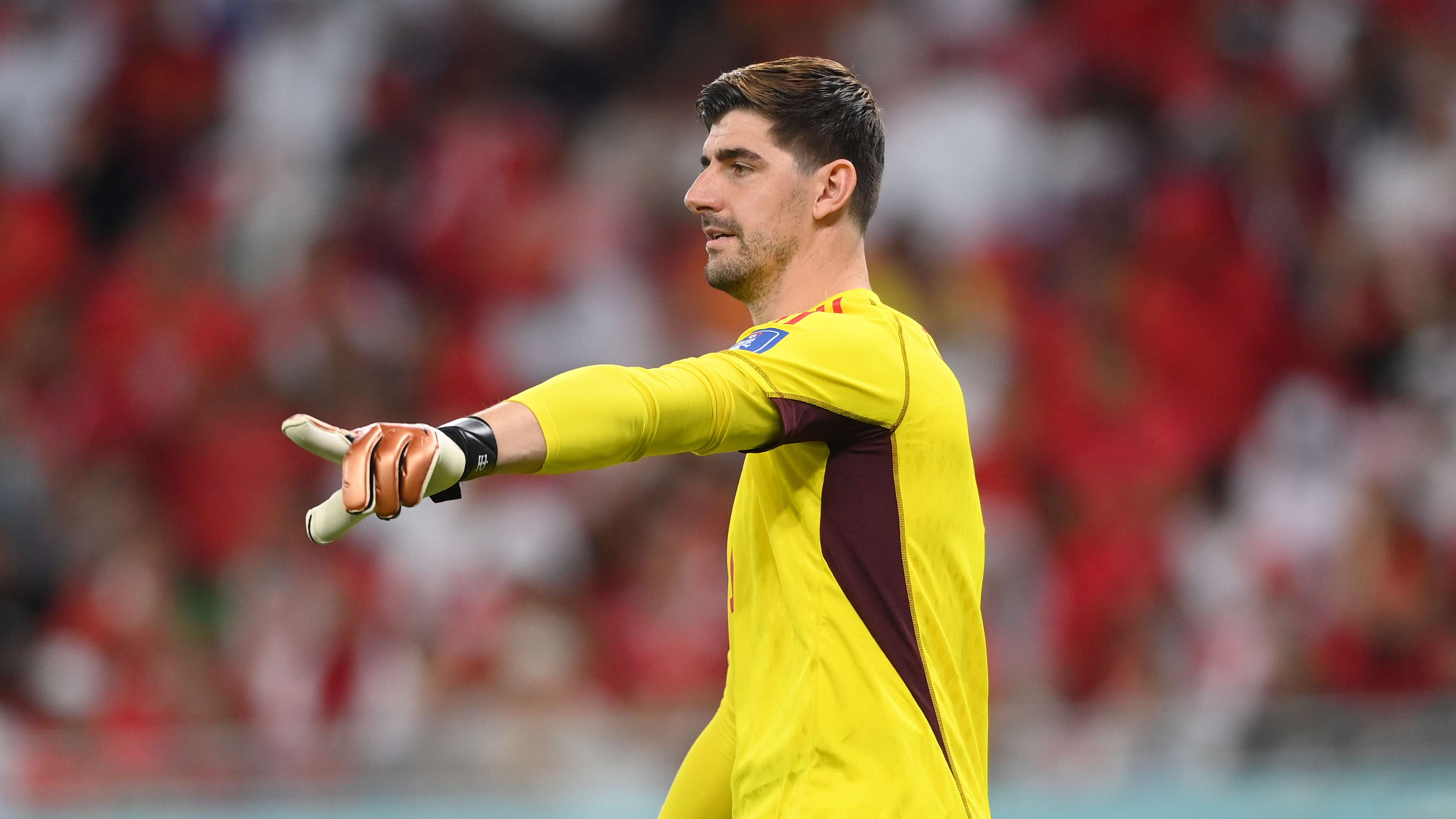 Courtois zeigt