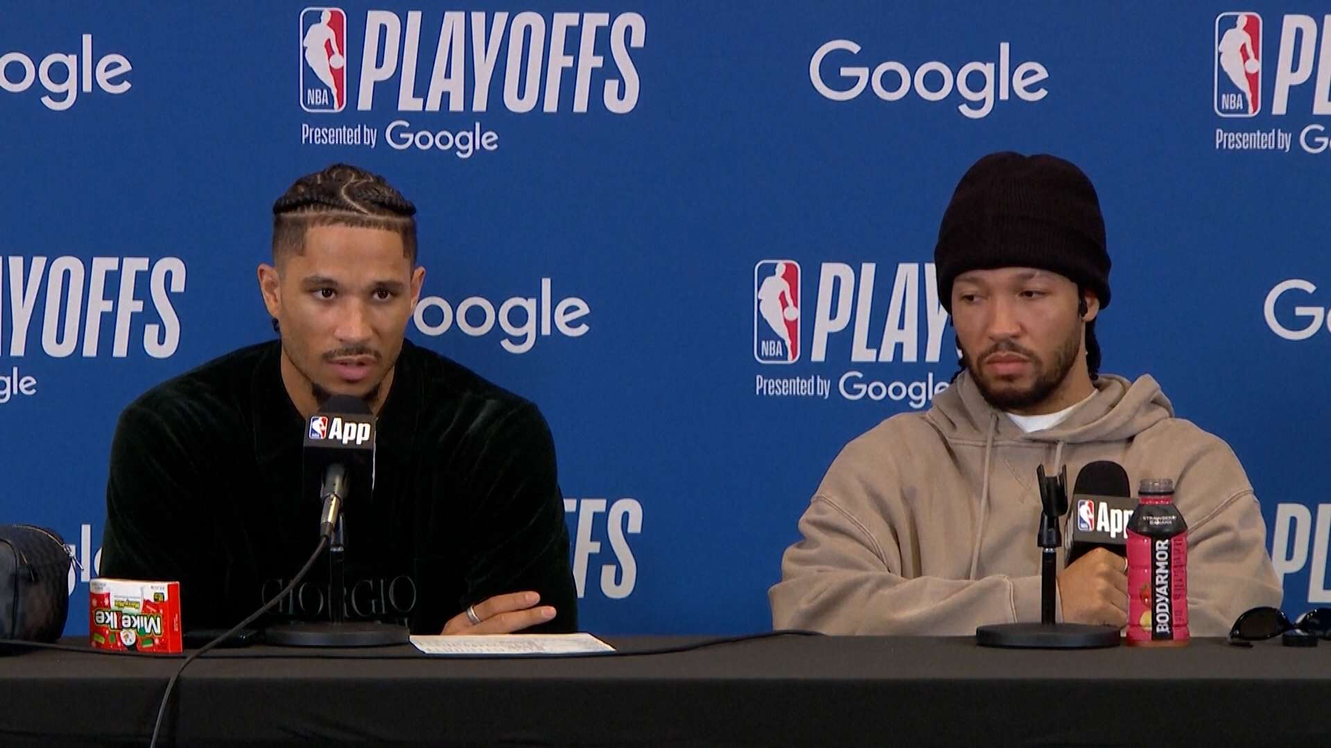 Josh Hart und Jalen Brunson