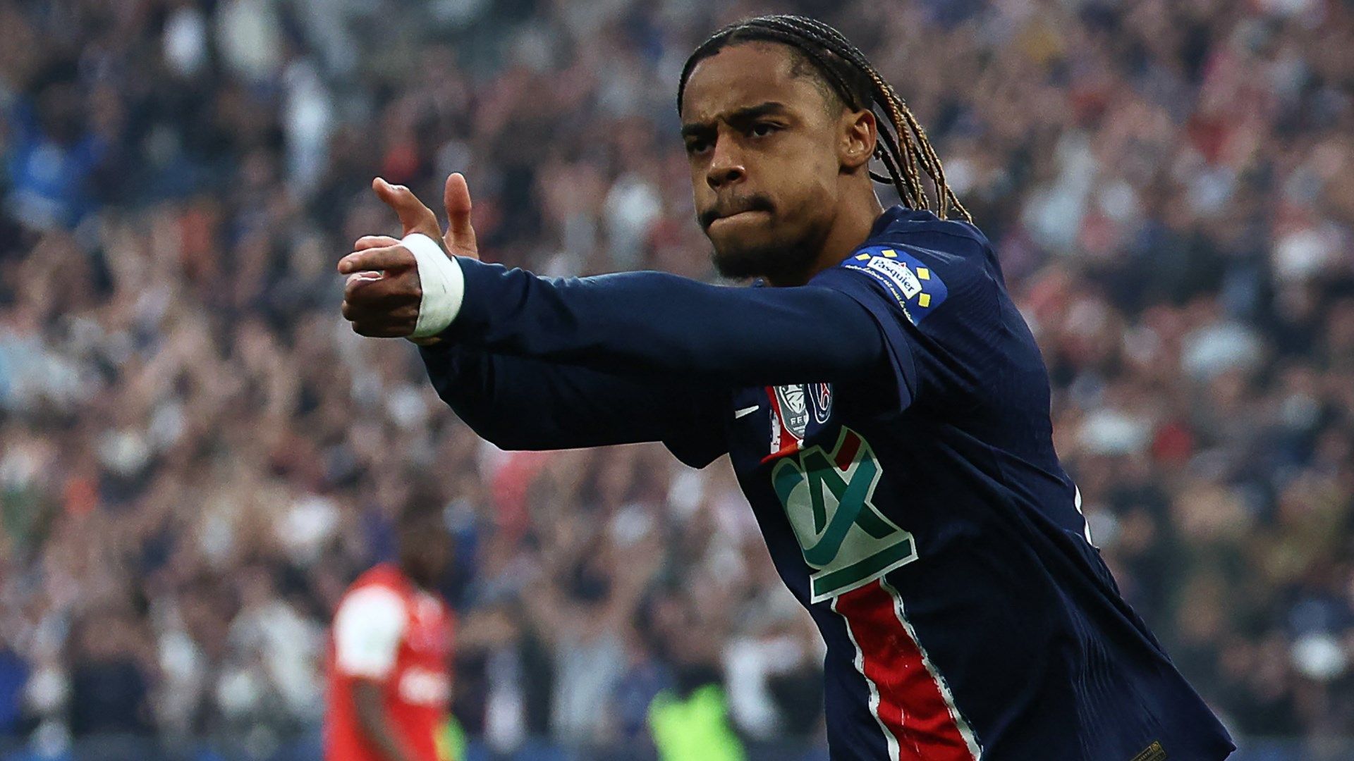 Bradley Barcola PSG 2025