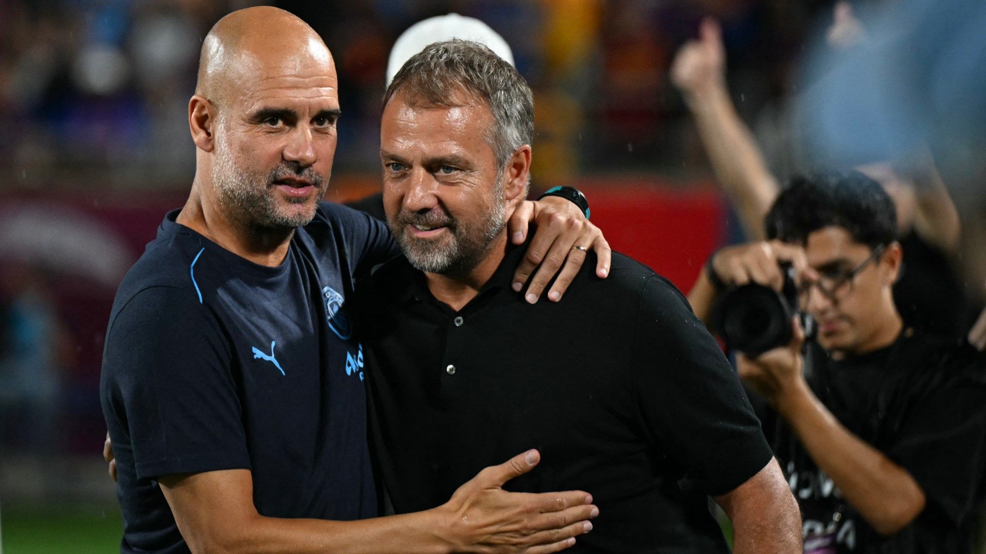 Pep Guardiola Hansi Flick 2024