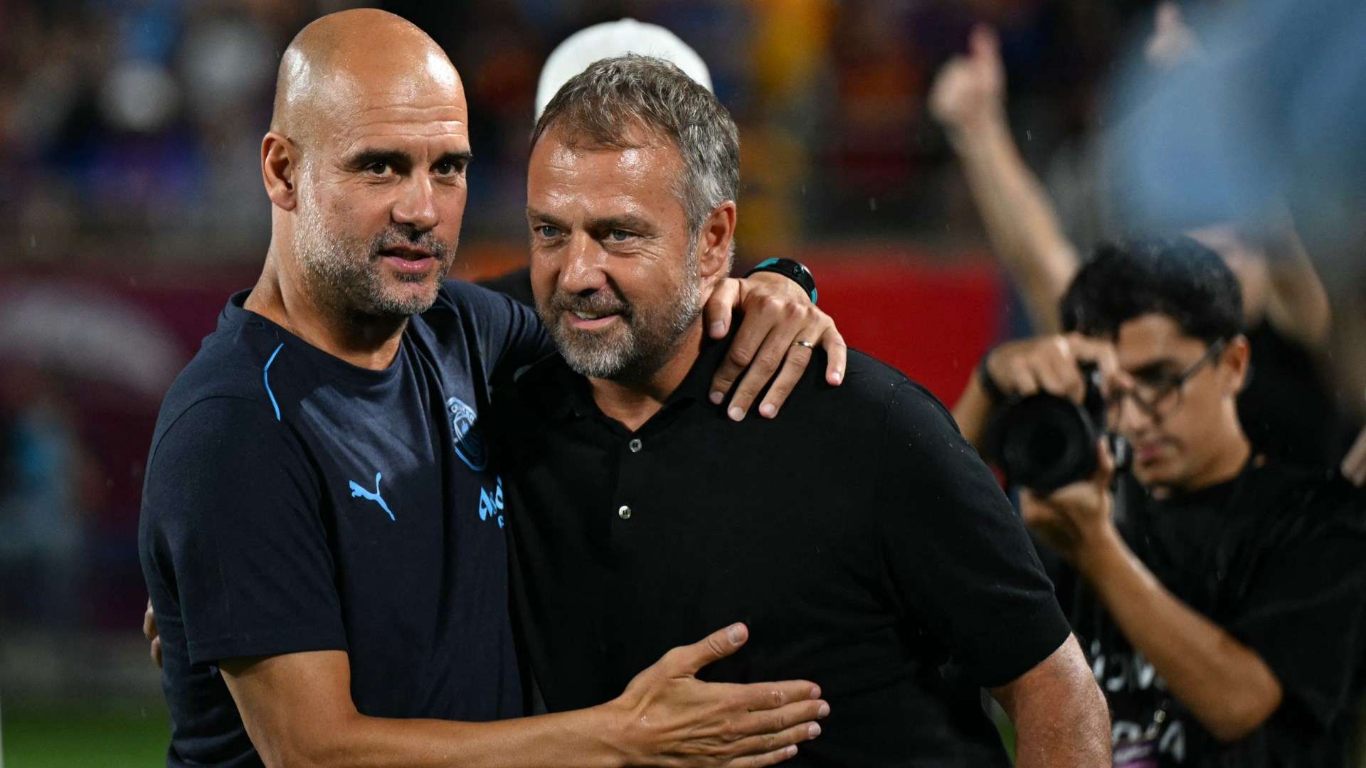 Pep Guardiola Hansi Flick 2024