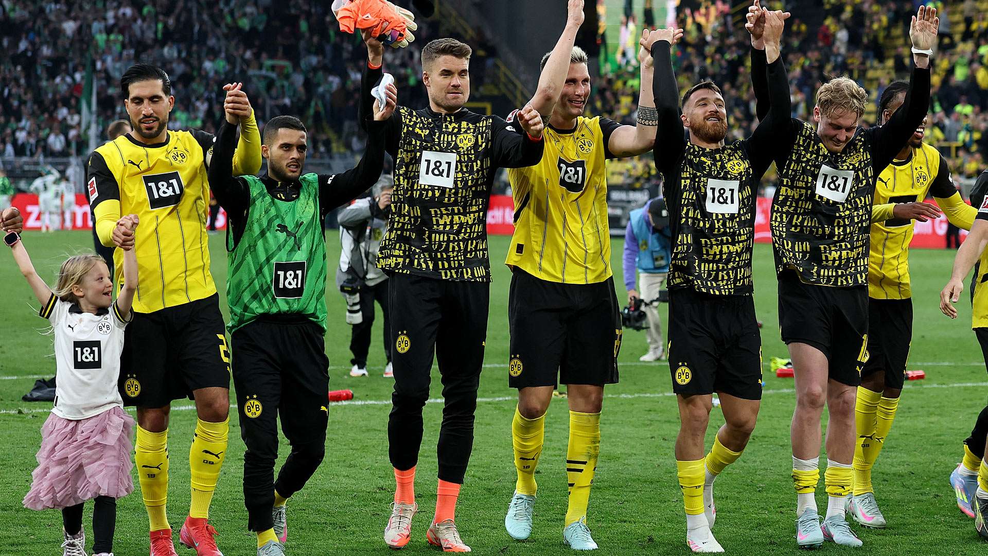 bvb jubel wolfsburg
