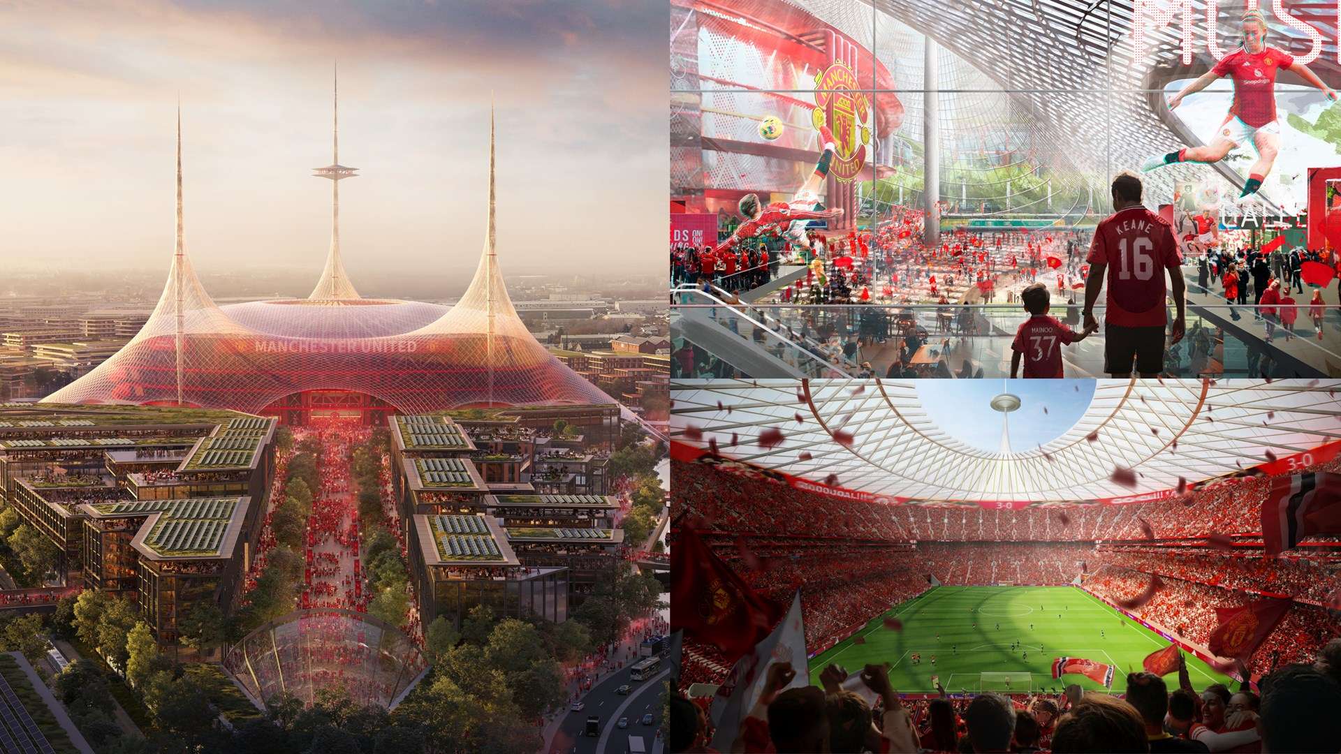 New Manchester United stadium